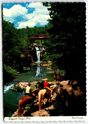 Dogpatch Usa Rides Postcard Dogpatch USA Canyon Ride UNP Marble Falls Arkansas AR | eBay