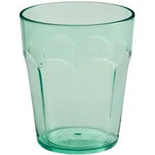 Choice 12 oz. SAN Plastic Paneled Tumbler - 12/Pack (select color below)