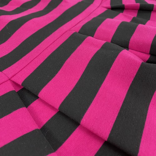 Vestido INC Mujer Mediano Rosa Negro Rayas Trabajo Oficina Iglesia Fecha Elegante Tejido - Imagen 11 de 13