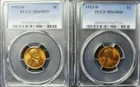 1953-D Lincoln Wheat Cent PCGS MS 65 RED