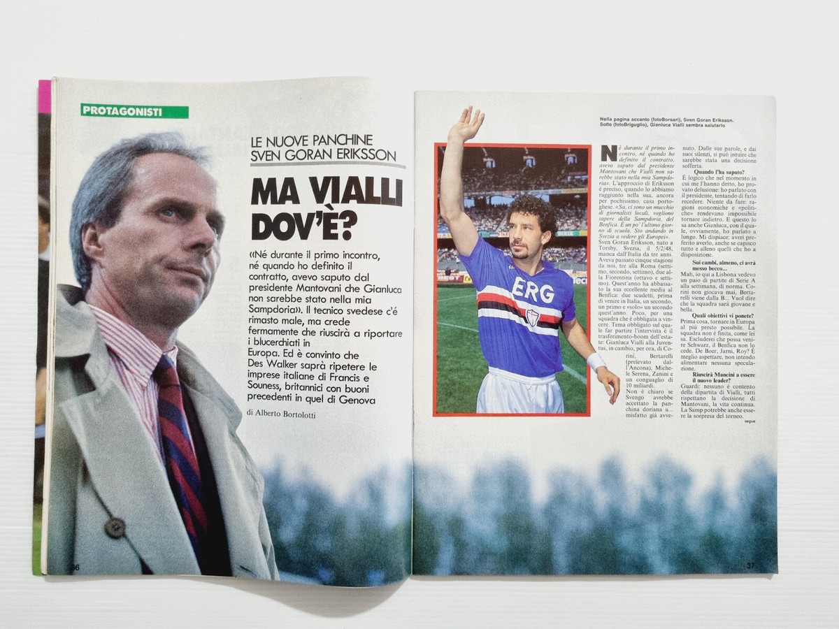 Guerin Sportif N°18-1992 - Baggio, Fonseca, Cantona, Careca, Raducioiu, Brady, Rummenigge