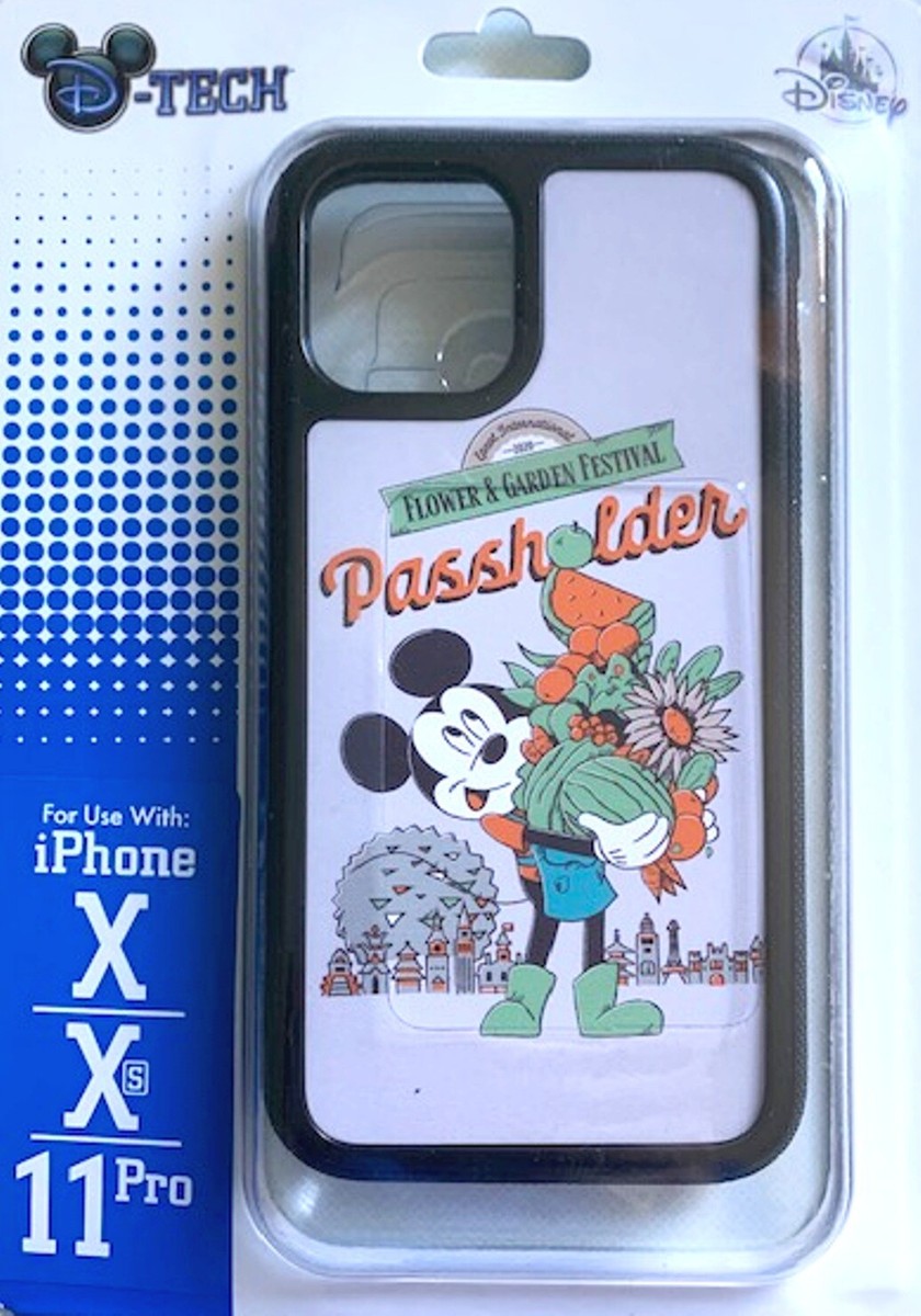 D-TECH MICKEY EPCOT FESTIVAL PASSHOLDER PHONE CASE FITS iPHONE X/ XS /11 PRO D-TECH MICKEY EPCOT FESTIVAL PASSHOLDER PHONE CASE FITS iPHONE X/ XS /11 PRO