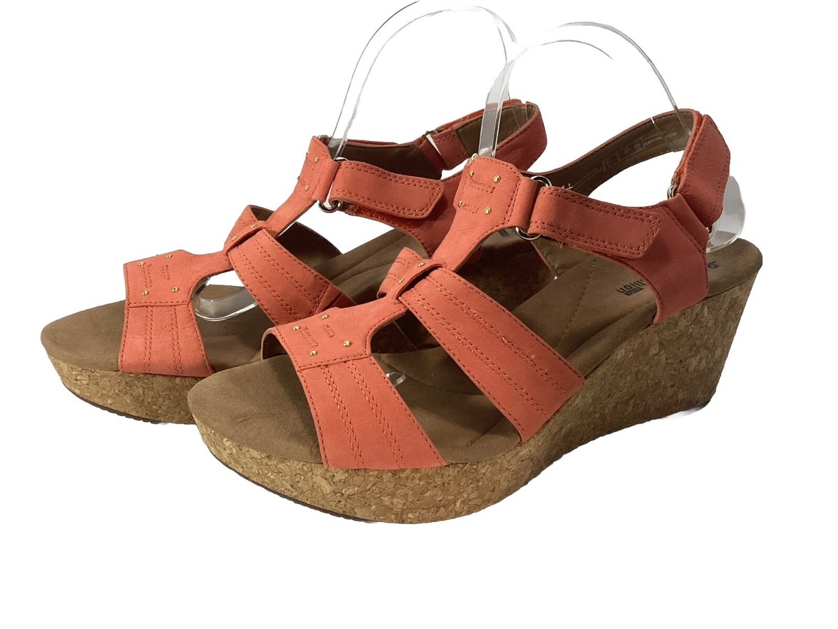 Sandals Orange Clarks Shoes Clarks Atl Trek Sea Sandals (Orange