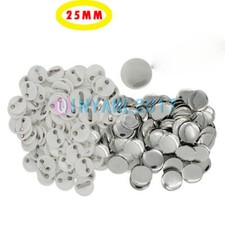 300PCS Blank Badge Parts Supplies Pin Materials For Button Maker Machine DIY