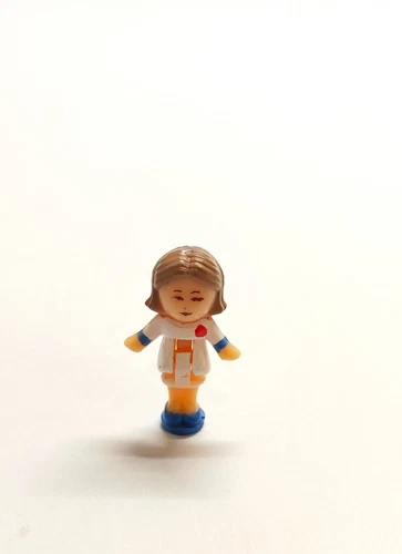 Vintage Polly Pocket Hair Salon 1990 Pixie doll Mattel Bluebird