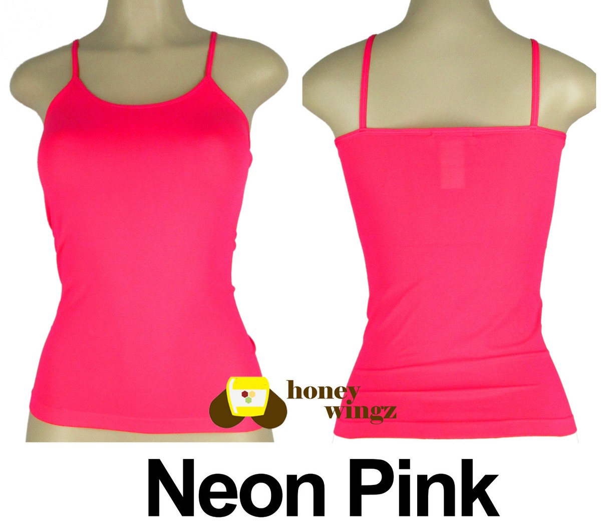 OPOIPIN Women's Scoop Neck Spaghetti Strap Camisole - Casual Summer Basic Tank Top Blouse
