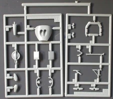 Hasegawa 1/48 Scale P-38F/G/H Lightning - Parts Lot Tr  from Kit No. 09163