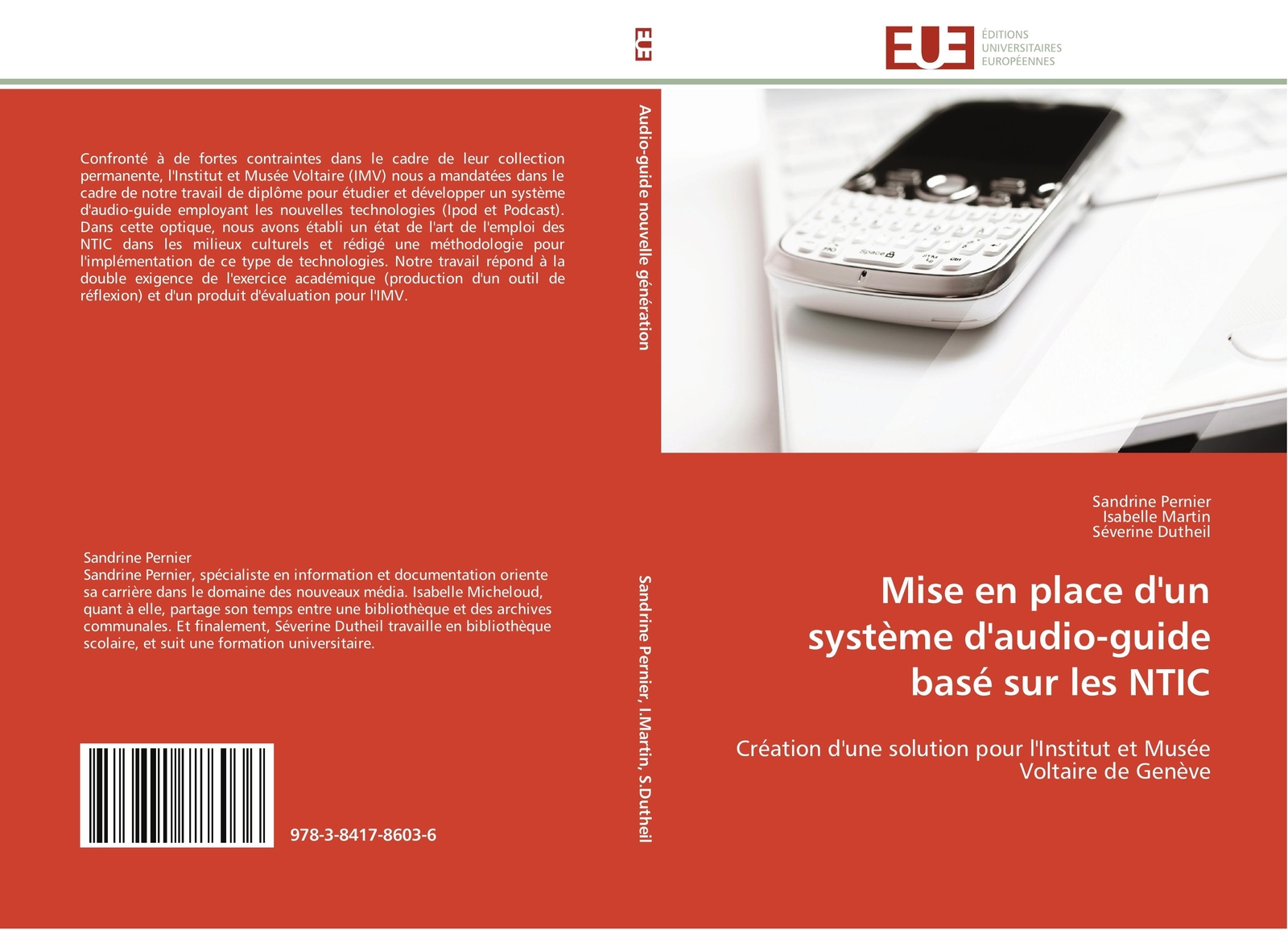 Thumbnail - Mise En Place D'un Système D'audio-guide Basé Sur Les Ntic | Pernier