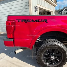 Decals for Tremor Bedside Fits Ford Truck Vinyl Stripes Stricker Graphic 2Pcs