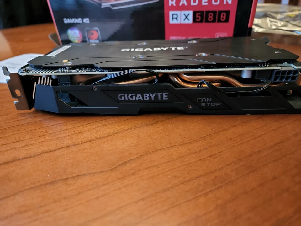 Gigabyte Radeon RX580 Gaming 4G PCIE 3 GDDR 5 Freesync 2 VR READY Video Card - Image 4 of 4