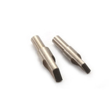 Leather Craft Slanted 2.6  3.7mm Filigree Hair Blade for Tandy Swivel Knife, Wide