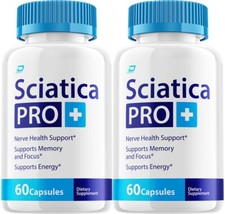 (2 Pack) Sciatica Pro Plus Supplement Capsules – Sciatica Pro+  All Natural Memo