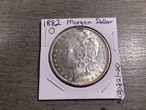 1882 O Morgan 90% Silver Dollar in AU Condition from New Orleans Mint 03082120dk