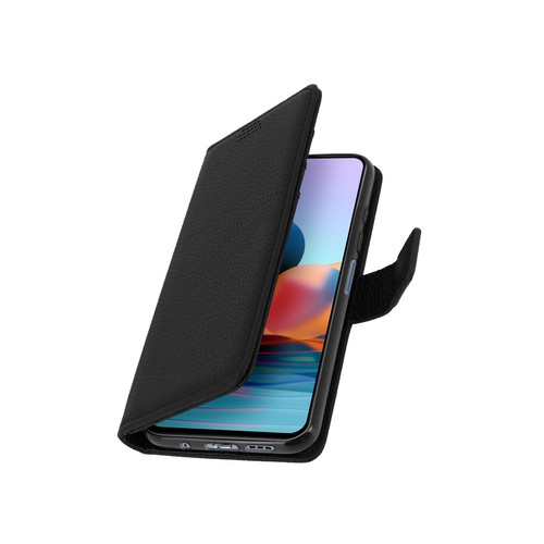 Housse Livre En Similicuir Pour Xiaomi Redmi 14C - Noire, Avec Porte-cartes, Neuf