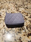 NWOT Vera Bradley Travel Pill Case In Solid Gray Can Be Used For Jewelry, too. — photo 3