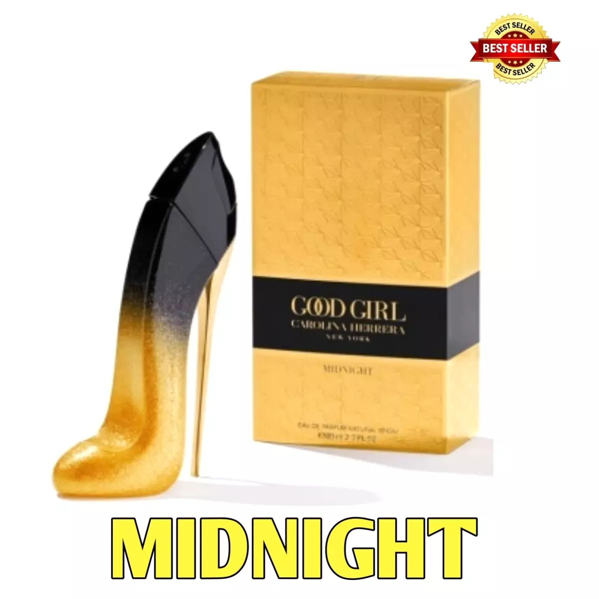 CAROLINA HERRERA GOOD GIRL Midnight EDP For Her 80ml / 2.7 Fl Oz Free Ship