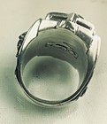  Lion of Judah Star of David Sterling silver,X- Lge ring — photo 6