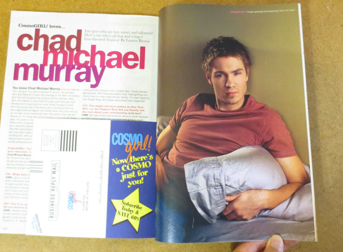 Cosmogirl Magazine Anne Hathaway CHAD M MURRAY MALE MODEL Alanis