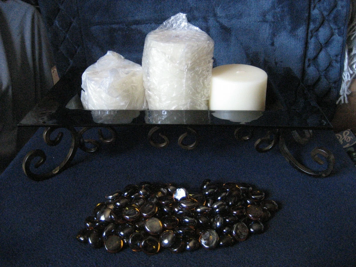 Imperial San Miguel Candle Lamp Home Decoration Includes Stones