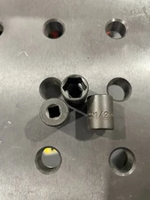 Proto socket lot 1/4" drive X 1/2" size Lot of 3 units