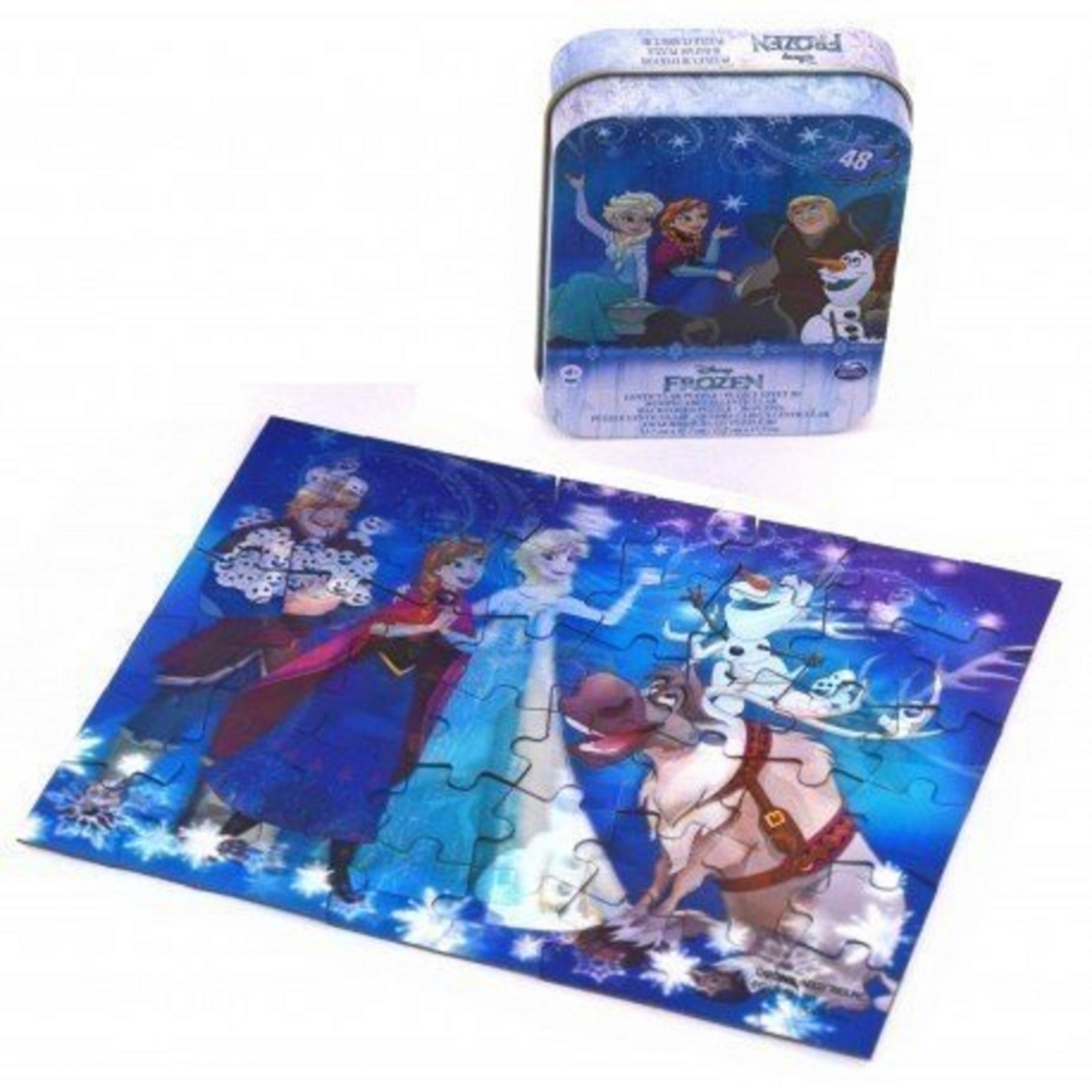 Frozen Mini Puzzle in a Tin ( 48pcs ) Cardinal Games 6033229