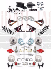 1964-67 Gm A-body 2 Drop Coil Over Control Arm Front Rear Disc Kit Wilwood