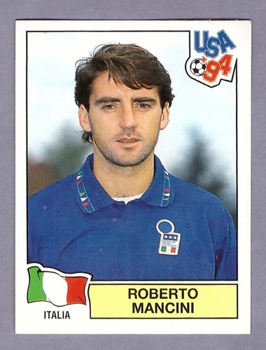 ROBERTO MANCINI Figurine Panini WC USA 94 OTTIMA. Sticker NEW! MINT #316