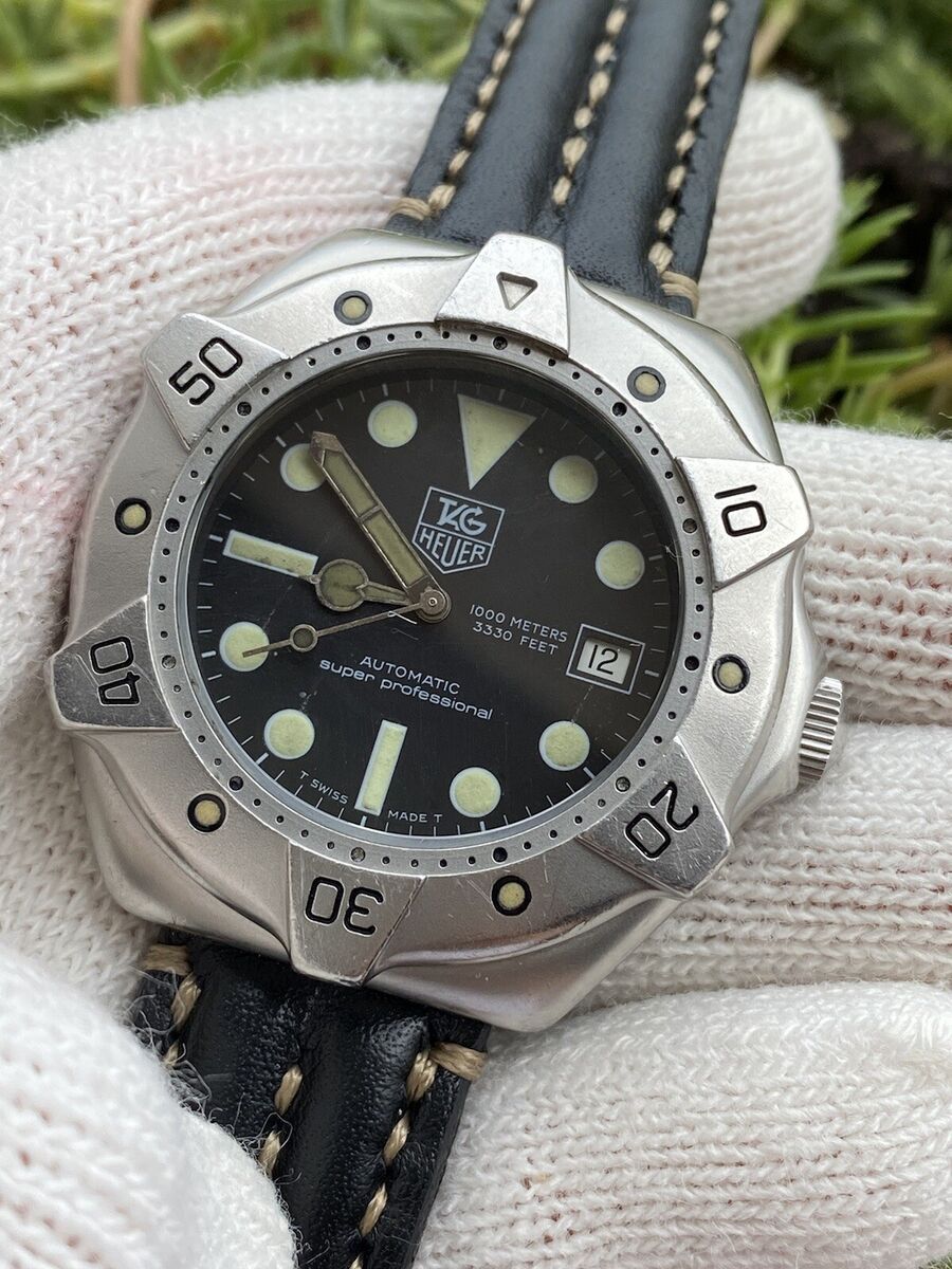 Tag Heuer Super Professional Watch 840.006 Automatic Diver Tag Heuer Super Professional Watch 840.006 Automatic Diver