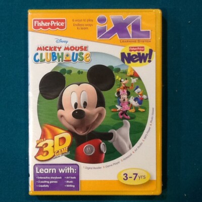 FISHER PRICE DISNEY MICKEY MOUSE CLUBHOUSE IXL LEARNING SYSTEM