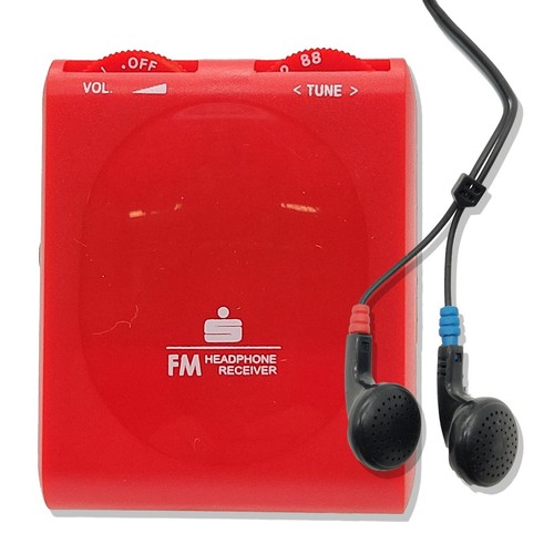 Pocket Portable FM Radio - Stereo Earphones Headphones - Belt Clip - Mini - Picture 6 of 8