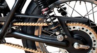 Yamaha SR500 Kedo Mini Kettenschutz Inkl. Montagematerial Mini Chainguard