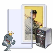 BCW Tobacco Topload Card Holder 25ct Pack FREE SHIP