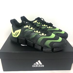 adidas Climacool Vento Men's 10.5 Running Shoes Black Green FZ0505 NEW MSRP  $140 | eBay