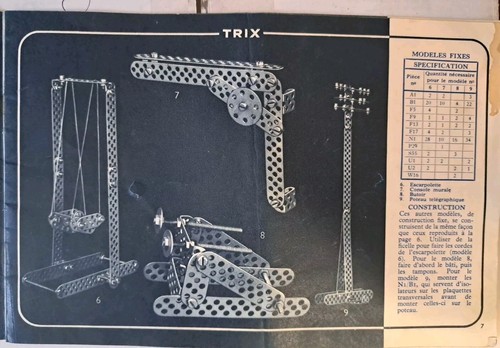 Trix manuel d'instructions Catalogue système par unités France années 30 - Imagen 5 de 15