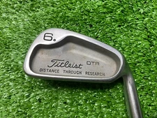 Titleist DTR 6 Iron / RH / Stiff Steel ~37.75" / Arthritic Grip / jl0366