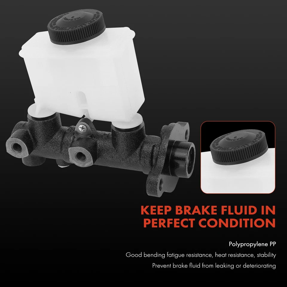 Brake Master Cylinder with Reservoir for Mazda B2000 1986-1987 B2200 B2600 90-93 - Image 3 of 4