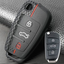 Für Audi A1 8X A3 8P 8V A4 B7 A6 C6 TT 8J Q3 8U Q7 4L R8 Klapp Schlüssel Gehäuse