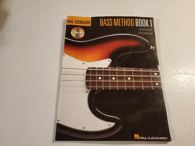 Hal Leonard: Bass Method Book 1 Second Edition by Ed Friedland,PB & CD ...