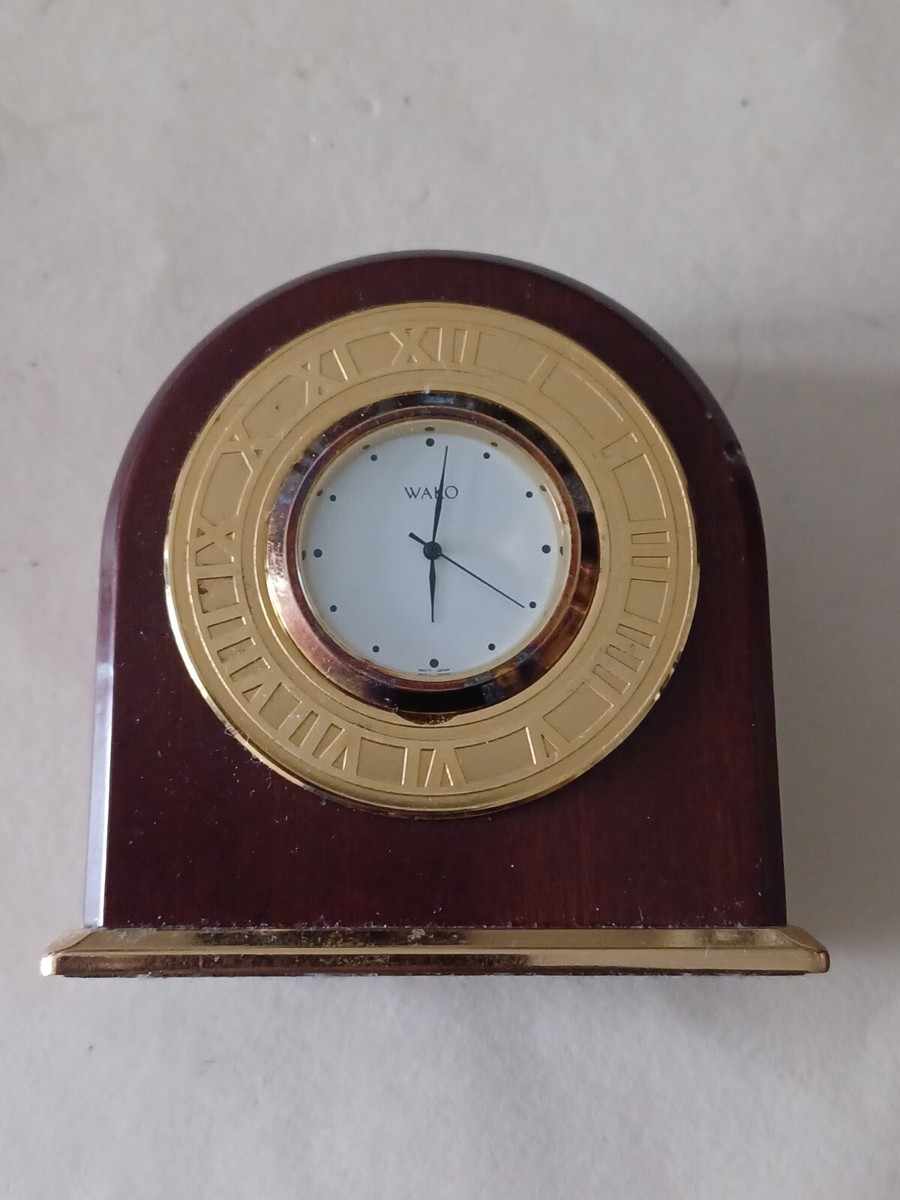 Wako Desk Clock Quartz Japan | eBay