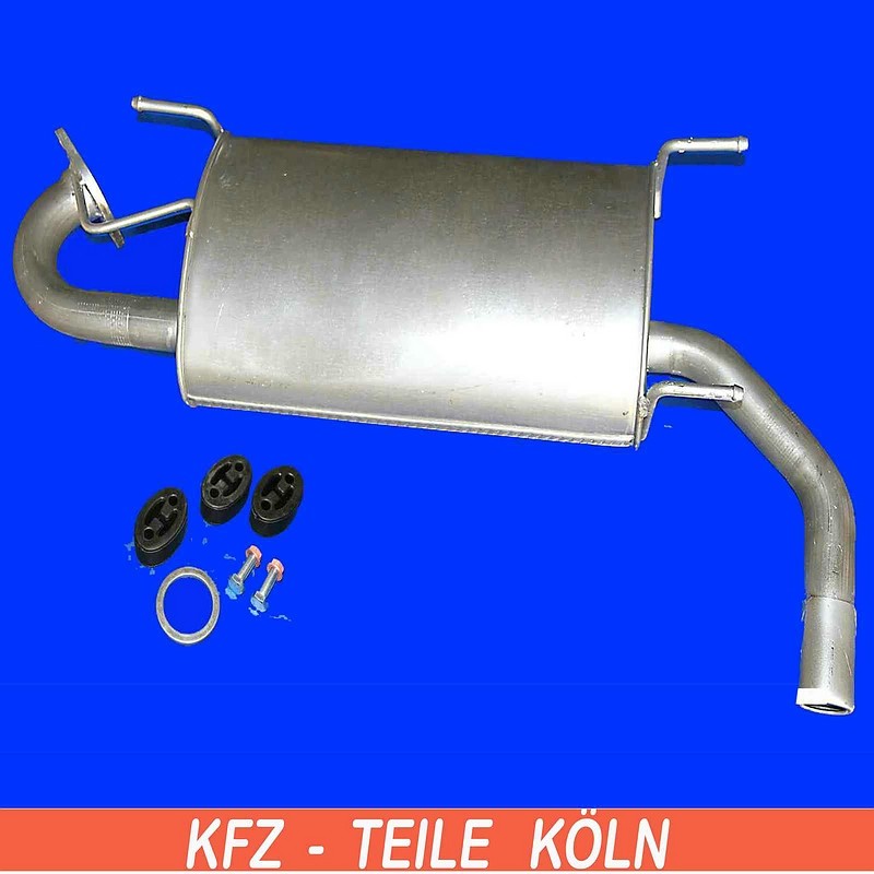Silencieux Central Pour Mazda MX-5 NB (1.6 16V Ou 1.8 16V) - Facile à Monter