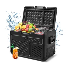 WOLFBOX 12V Portable Refrigerator 26 Quart Car Fridge RV Car Refrigerator