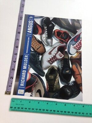 Zoom Air Angus skateboarding sneakers photo Richard Mulder Nike Print Ad 2003