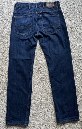 Men’s Ted Baker Dark Blue Straight Leg Jeans Size 30 - Picture 2 of 5