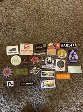 22 Ski Skiing Stickers Nordica Salomon Bula Hillsound Flylow Dragon Sessions Poc