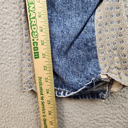 VTG Guess Georges Marciano Jeans Girls Youth Size 12 80's Flare Acid Wash Denim - Picture 6 of 9