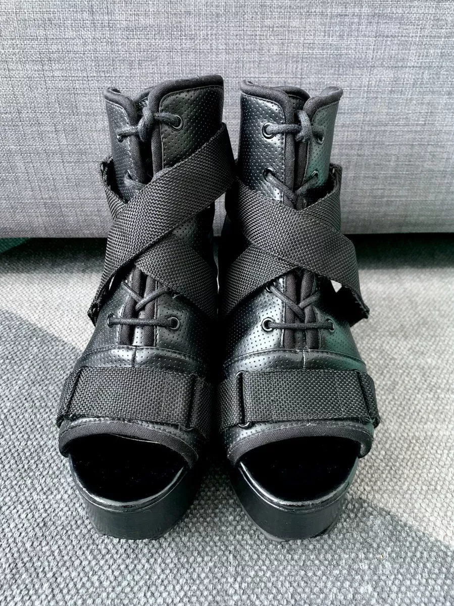 Office black hotsell platform sandals
