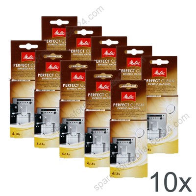 Melitta Perfect Clean Espresso Machine Cleaning Tablets (Pack of 4)