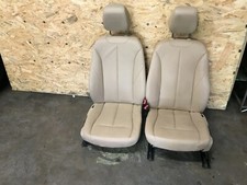 Bmw 328i F30 Oem 12-16 Pair Front Left Right Seat Seats Tan