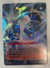 Disney Lorcana The Cold Never Bothered Me 234/204 Enchanted Holo EN