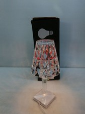 Kartell Big Battery, lampada da tavolo, trasparente, alimentazione diretta